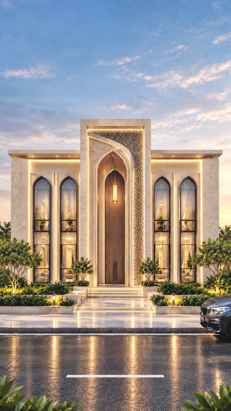 G+1 CONTEMPORARY ISLAMIC VILLA — Dubai, UAE